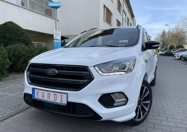 Ford Kuga cena 65900 przebieg: 213000, rok produkcji 2019 z Pilzno małe 631